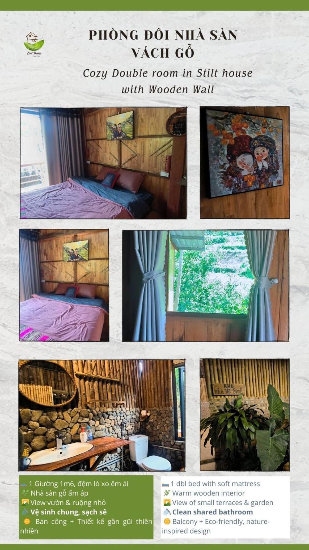 Zoni Home Tram Tau Cham Ta Lao Экстерьер фото