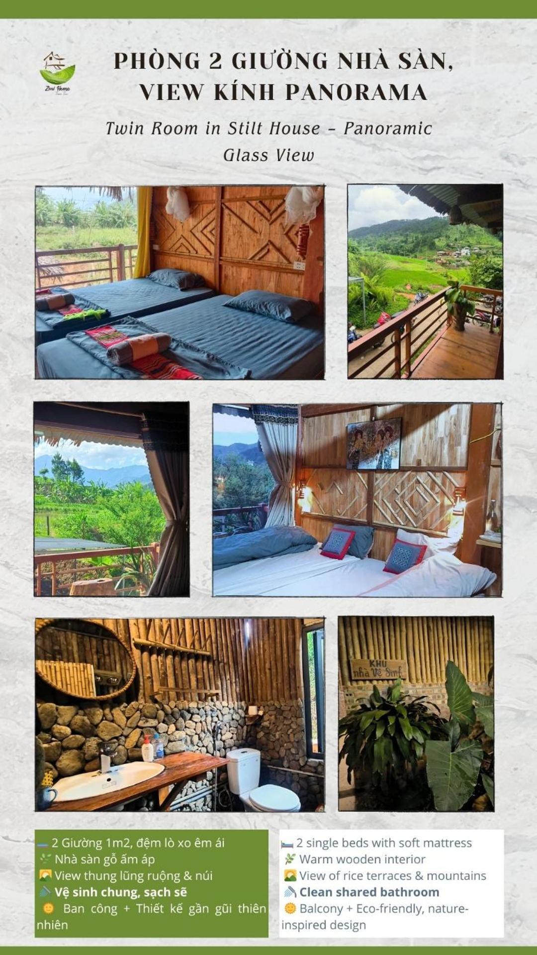 Zoni Home Tram Tau Cham Ta Lao Экстерьер фото